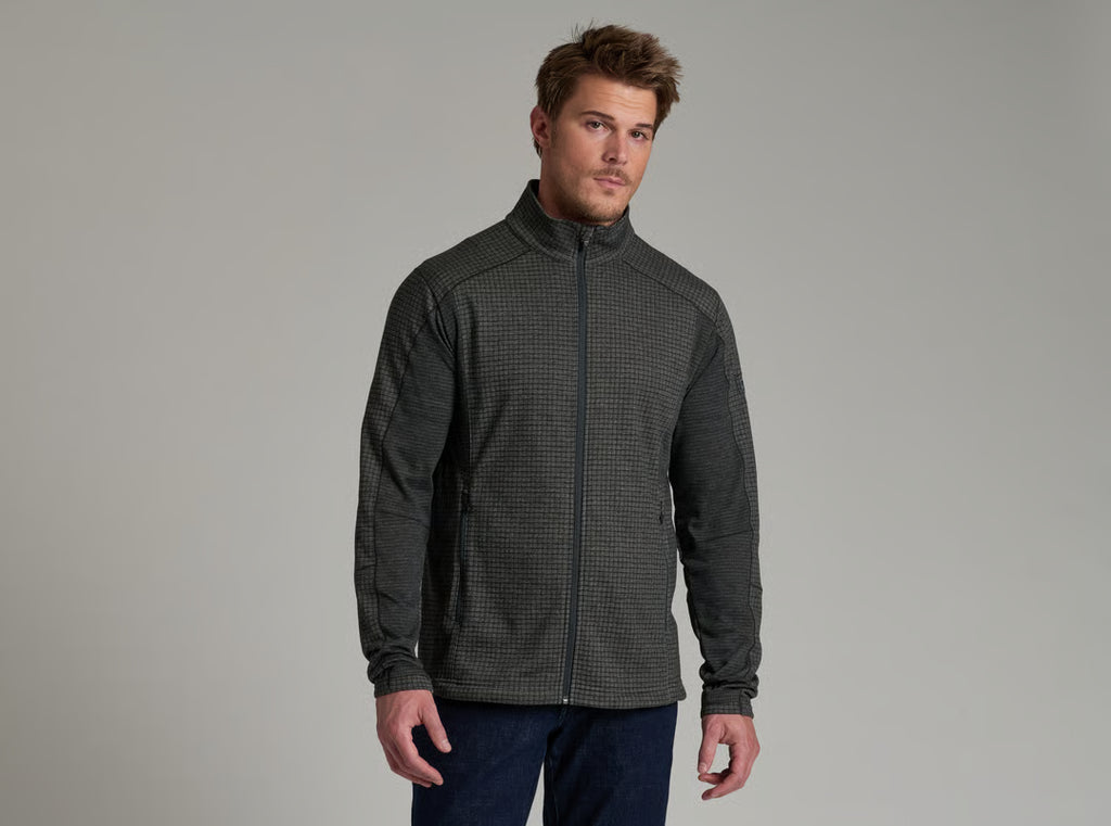 Reactiv™ Grid Full Zip