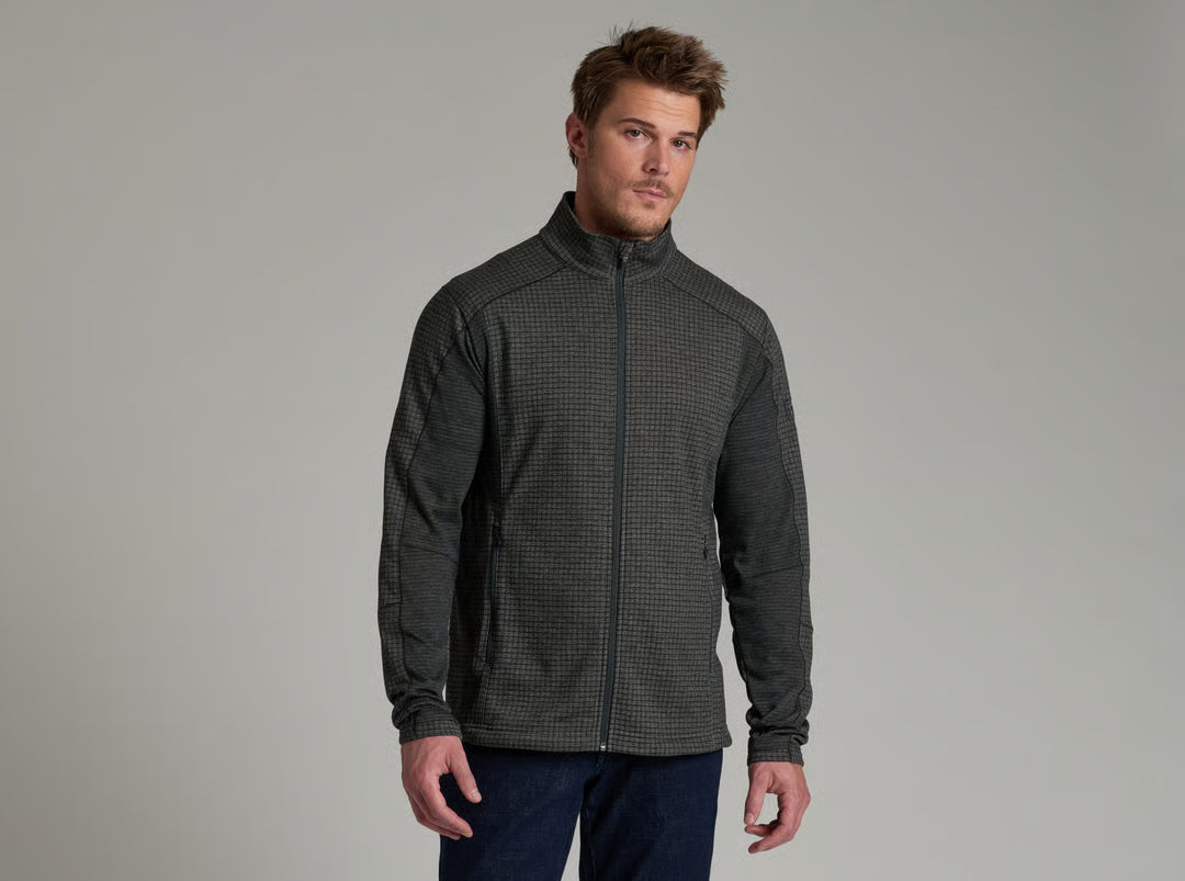 Reactiv™ Grid Full Zip