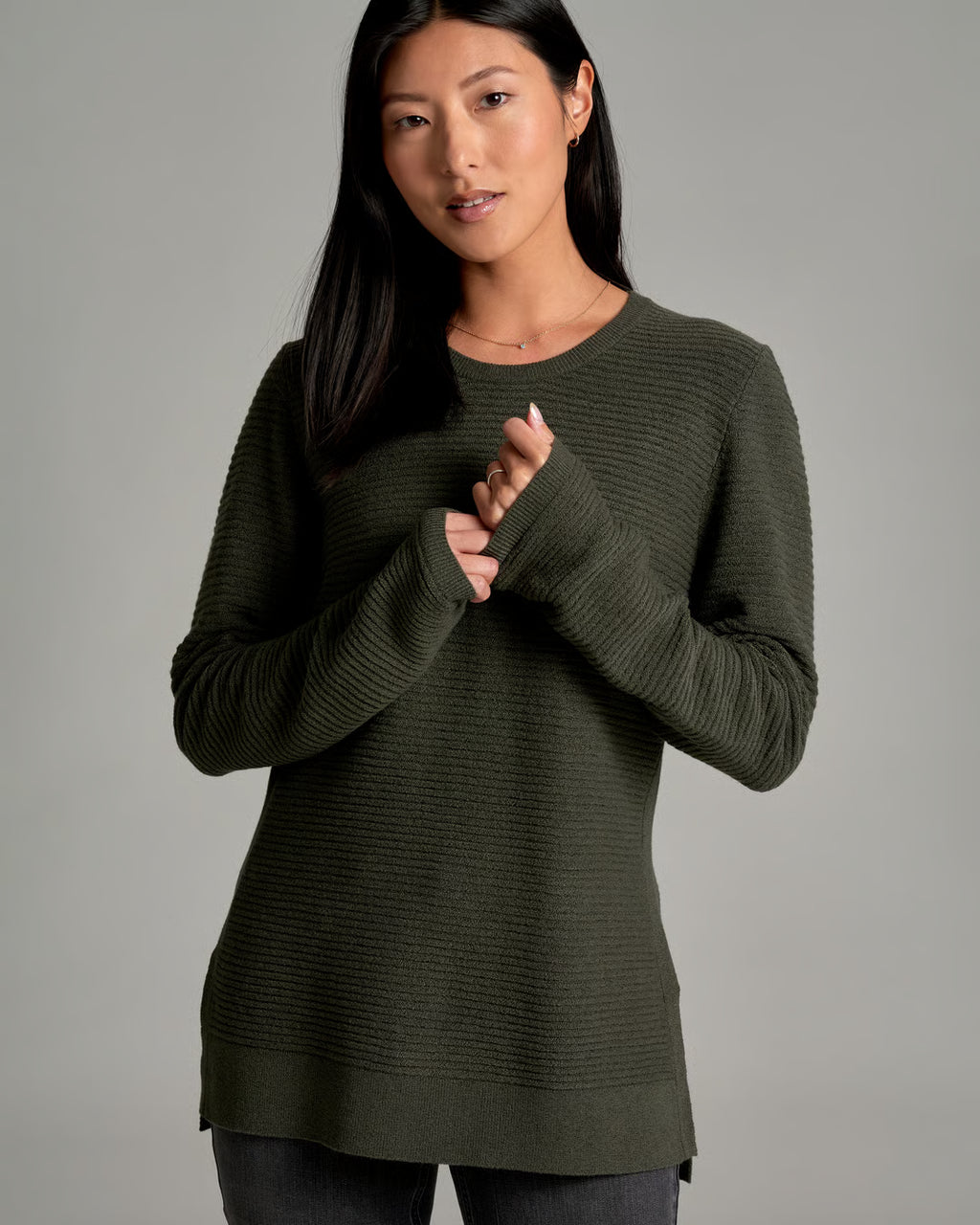 Solace™ Crew Tunic Sweater
