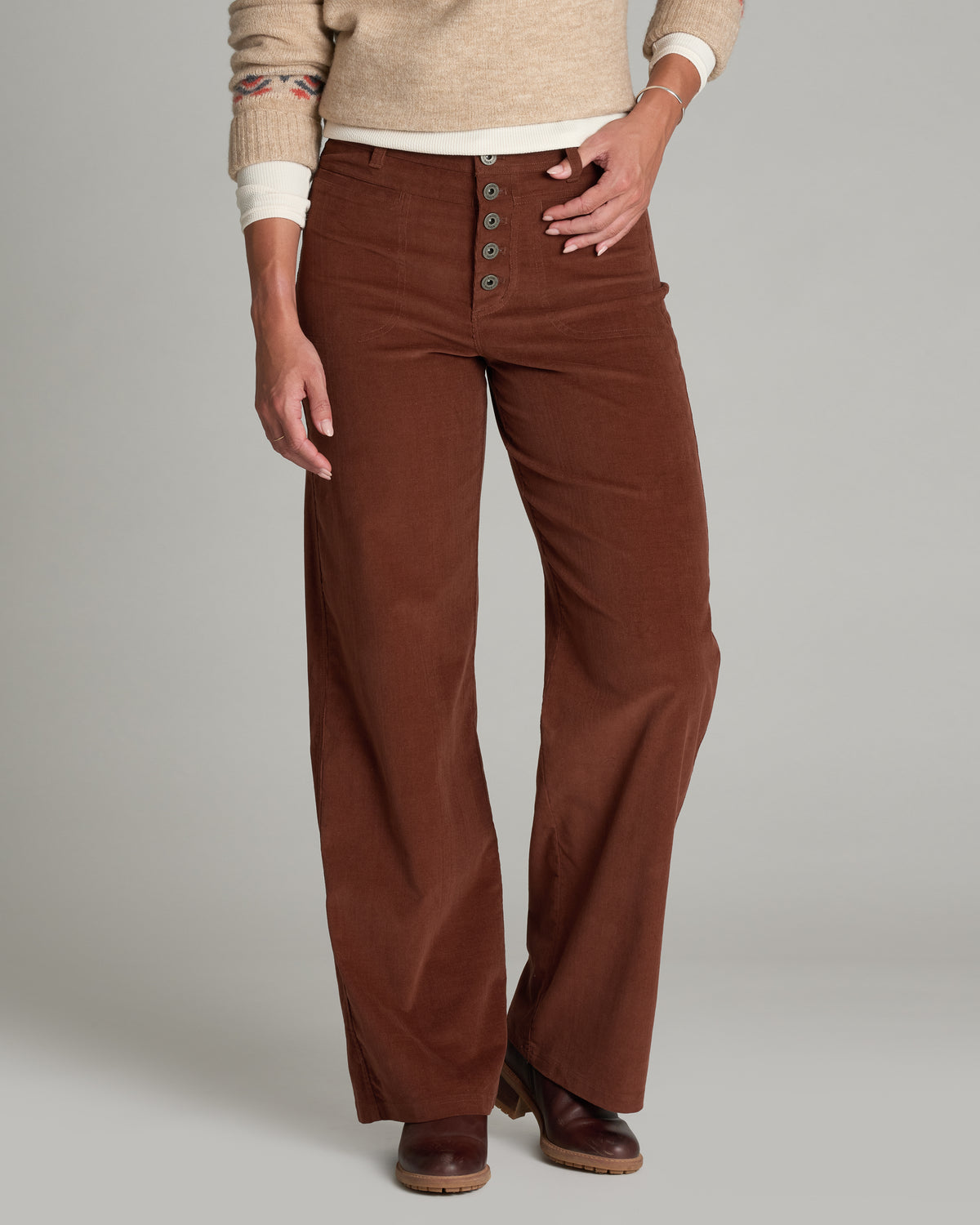 Lydia™ Cord Wide-Leg