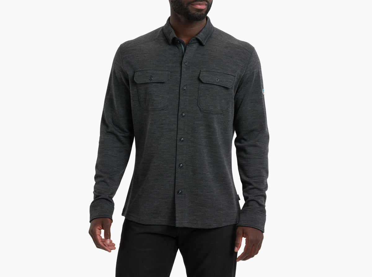 Invigoratr™ Merino Button Down