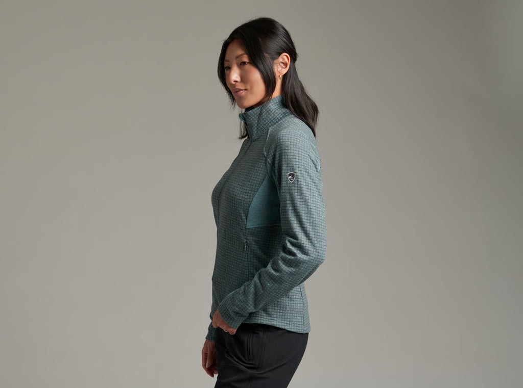 Reactiv™ Grid Full Zip