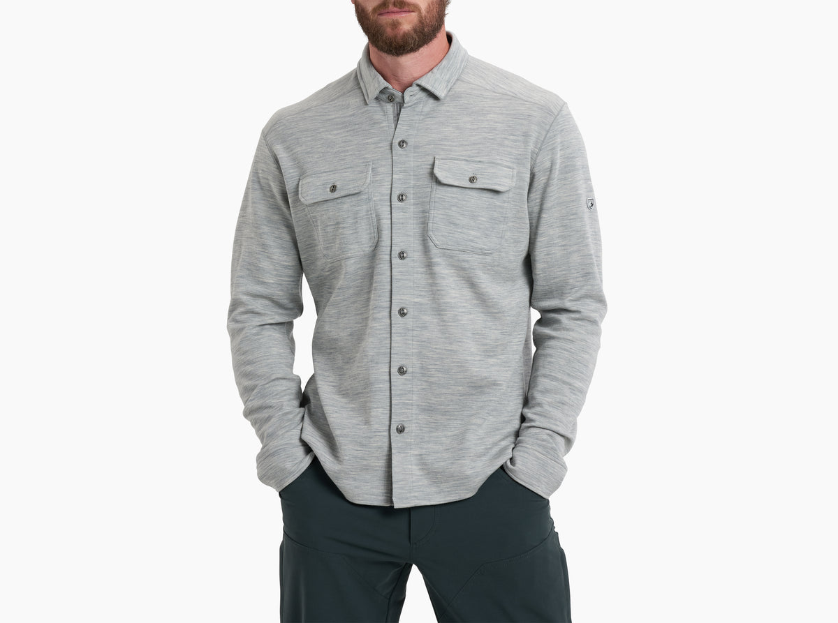 Invigoratr™ Merino Button Down