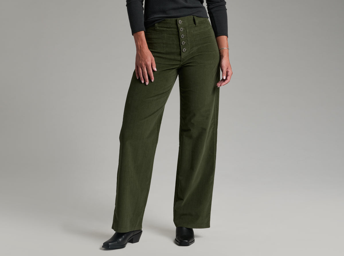 Lydia™ Cord Wide-Leg